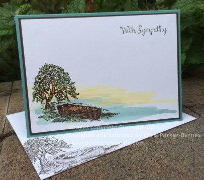 Moon Lake SympathyCard