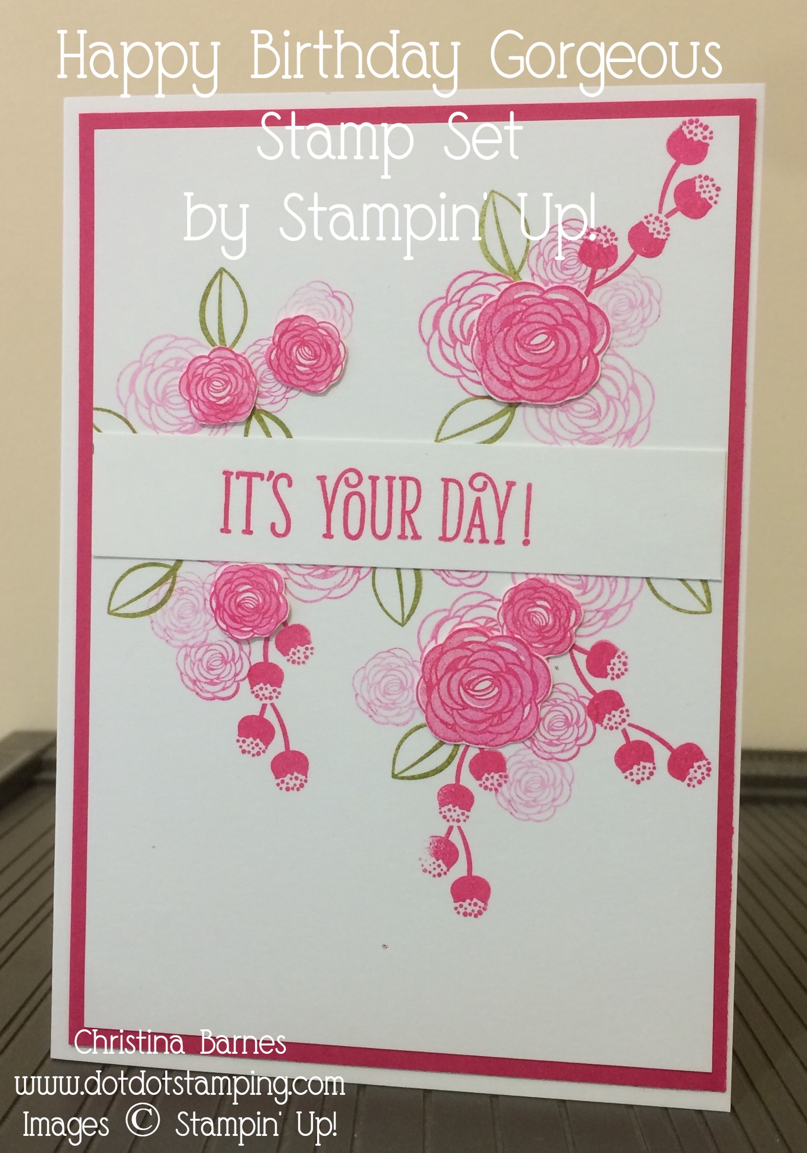 Pink HB Gorgeous Card