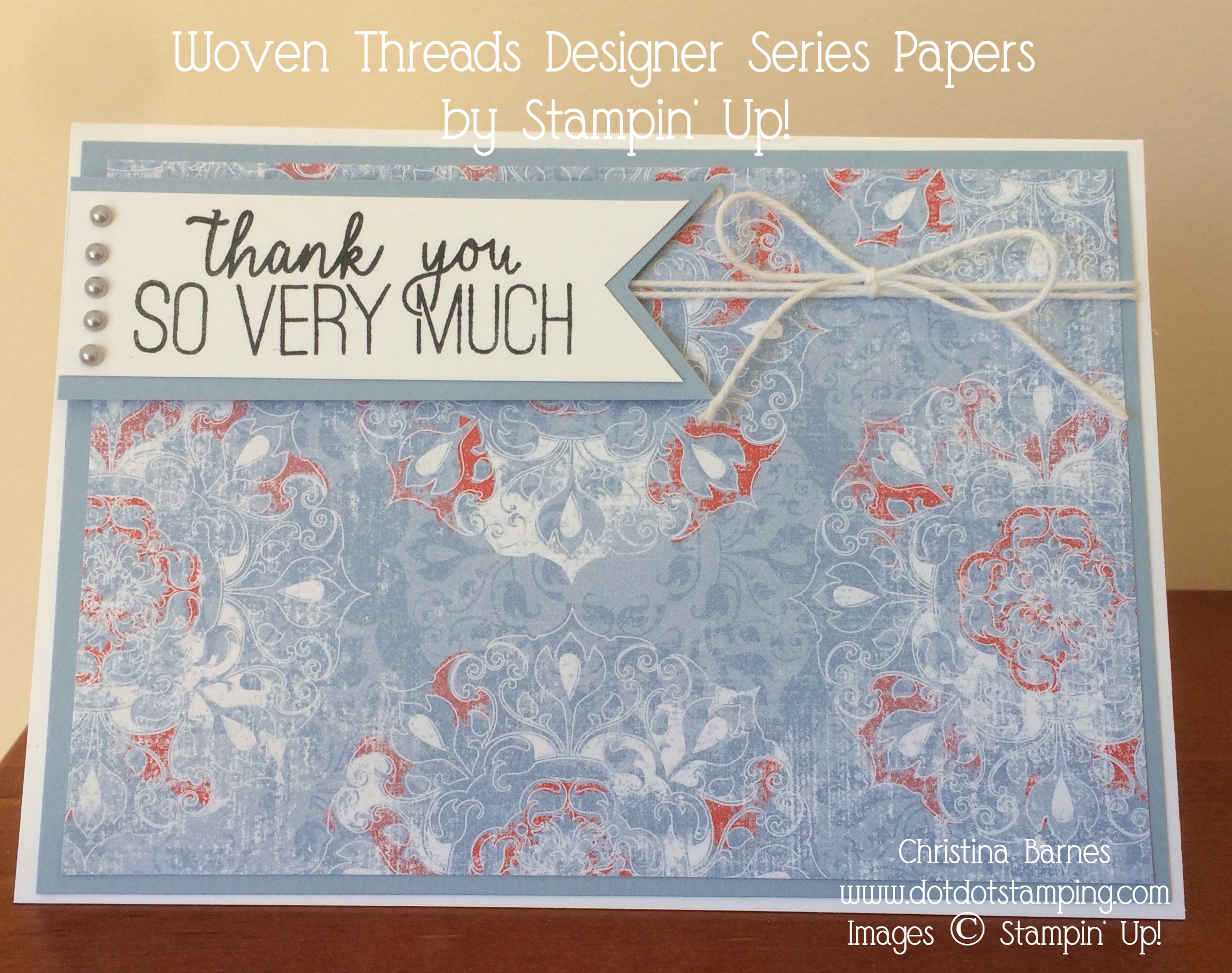 Woven Threads Card 1