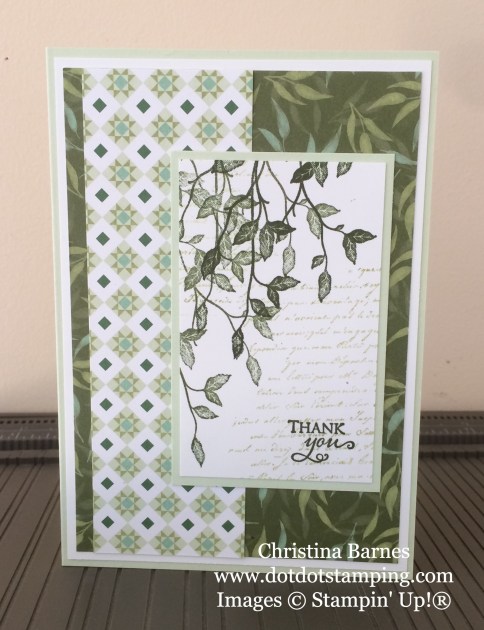 Green Very Versailles Card 2