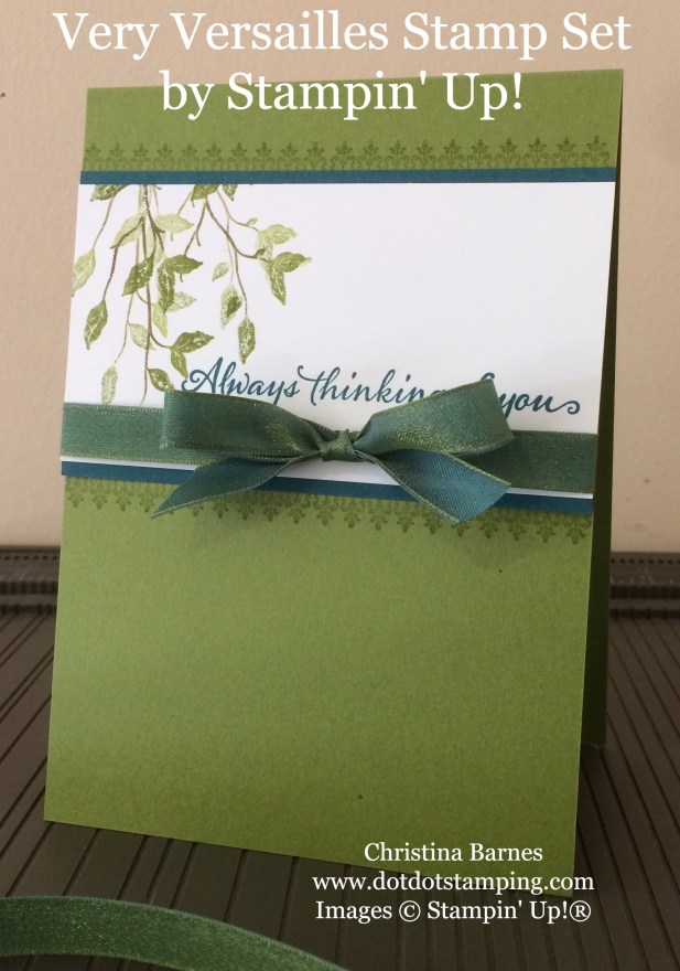 Very Versailles Green Card