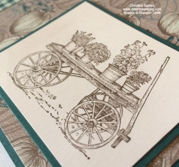 In The Garden Masculine Card French Countryside Trolley Stampin' Up! 2020 Christina Barnes Dot Dot Stamping