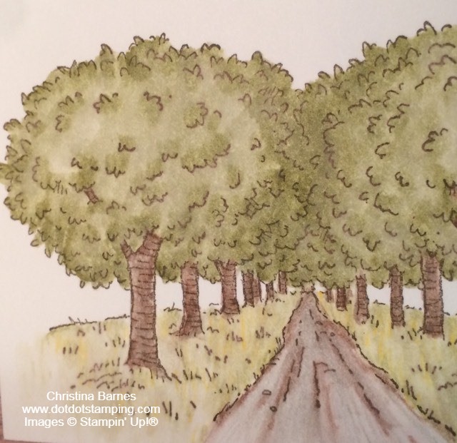 Summer Days Masculine Card Colouring July 2020