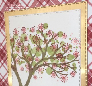 Life is Beautiful Christmas Tree Stampin' Up! Card 2020 Christina Barnes Dot Dot Stamping
